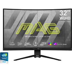 MAG 325CQRXF Curbat 31.5 inch QHD VA 1 ms 240 Hz USB-C HDR