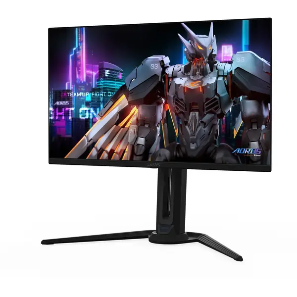 Monitor Gaming Gigabyte AORUS FO27Q3 27 inch QHD QD-OLED 0.03 ms 360 Hz USB-C KVM HDR