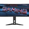 Monitor Gaming Gigabyte MO34WQC Curbat 34 inch UWQHD QD-OLED 0.03 ms 175 Hz USB-C HDR