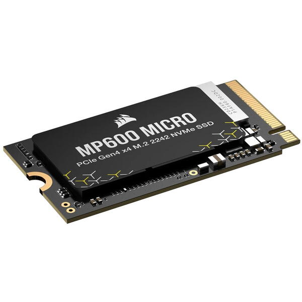 SSD Corsair MP600 Micro 1TB PCI Express 4.0 x4 M.2 2242