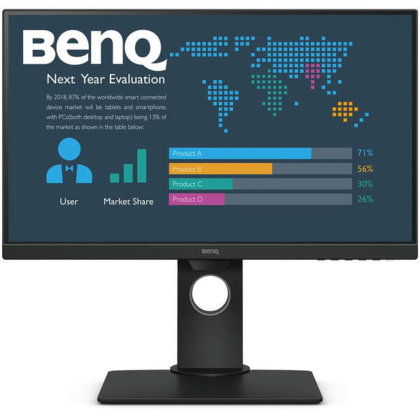 Monitor LED Benq BL2480T 23.8 inch 5 ms 60Hz Black