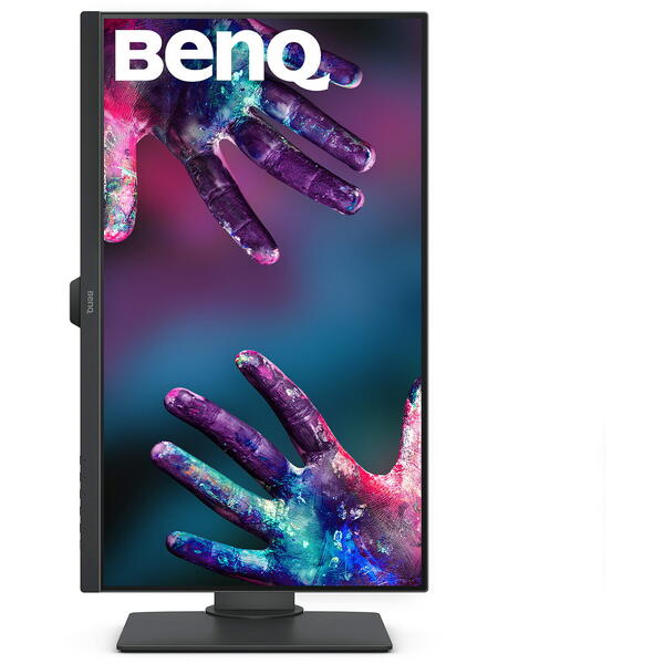 Monitor LED Benq PD2705Q, 27 inch WQHD, QHD, 60 Hz, 5 ms, IPS, Gri