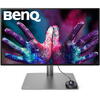 Monitor LED Benq Grafica PD2725U, IPS, 27", UHD, 3840x2160, HDMI, DisplayPort, Thunderbolt, 5 ms, Negru/Gri