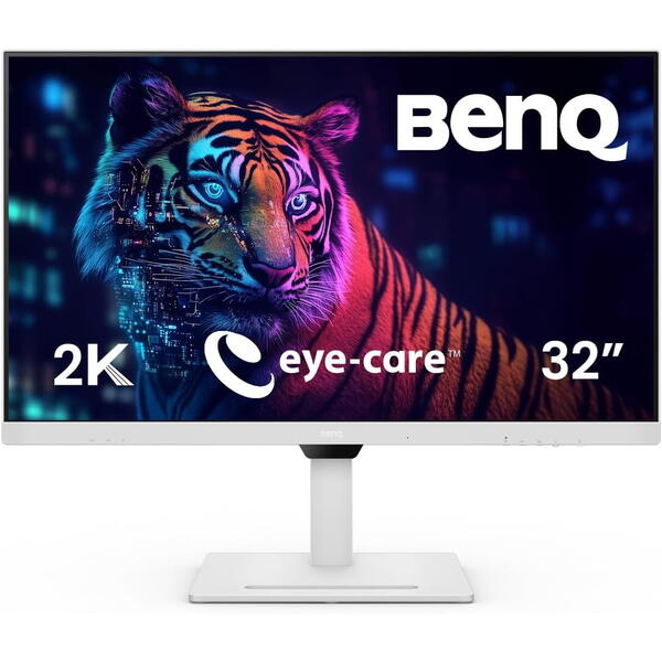 Monitor LED Benq GW3290QT 31.5 inch QHD IPS 5 ms 75 Hz USB-C Alb