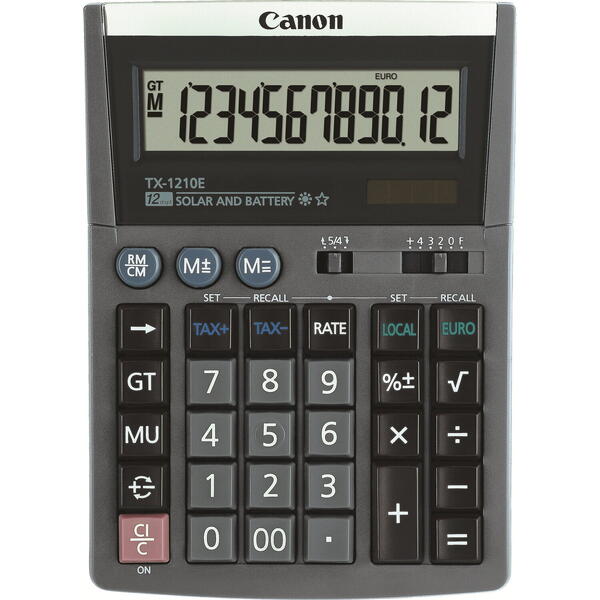 Calculator de birou Canon TX1210E 12 digiti