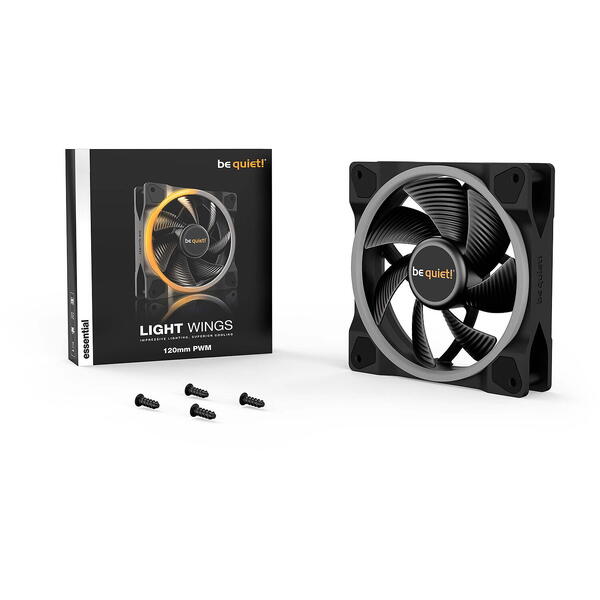 Ventilator PC be quiet! LIGHT WINGS RGB 120mm PWM