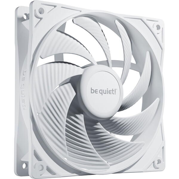 Ventilator PC be quiet! Pure Wings 3 120mm PWM High-Speed White