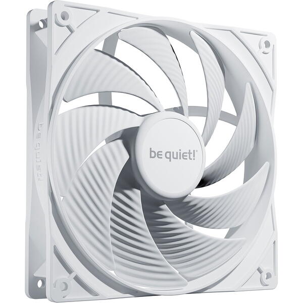 Ventilator PC be quiet! Pure Wings 3 White 140mm PWM high-speed