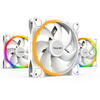 Ventilator PC be quiet! LIGHT WINGS White RGB 140mm PWM Three Fan Pack