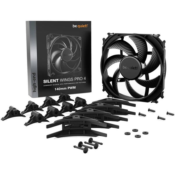 Ventilator PC be quiet! Silent Wings Pro 4 140 mm PWM