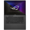 Laptop Asus ROG Zephyrus G16 OLED GU605MV, 16 inch 2.5K 240Hz G-Sync, Intel Core Ultra 9 185H, 32GB LPDDR5X, 1TB SSD, GeForce RTX 4060 8GB, Eclipse Gray