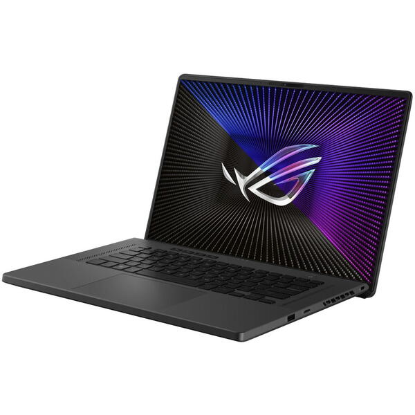 Laptop Asus ROG Zephyrus G16 OLED GU605MV, 16 inch 2.5K 240Hz G-Sync, Intel Core Ultra 9 185H, 32GB LPDDR5X, 1TB SSD, GeForce RTX 4060 8GB, Eclipse Gray