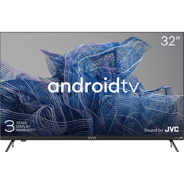 Televizor LED KIVI Smart TV Android 32H750NB Seria H750NB 80cm HD Ready, Negru