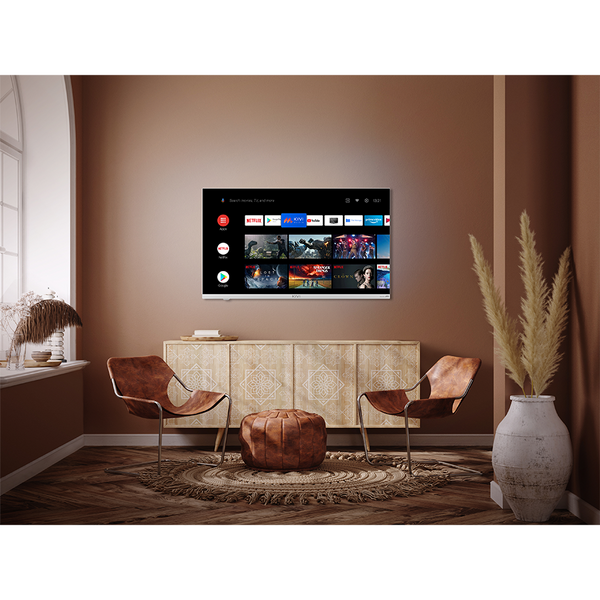 Televizor LED KIVI Smart TV Android 32H750NB Seria H750NB 80cm HD Ready, Negru