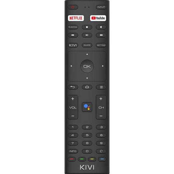 Televizor LED KIVI Smart TV Android 32H740NB Seria H740NB 80cm HD Ready, Negru