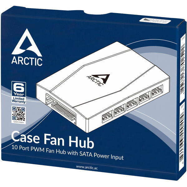 Controller ventilatoare Arctic Freezer Case Fan Hub, Negru