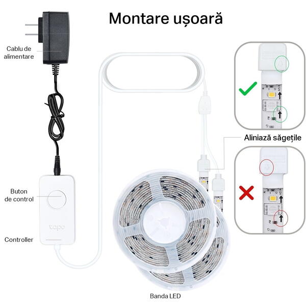 BANDA LED TP-LINK Tapo L900-10 20.5W