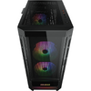 Carcasa Cougar Duoface RGB Black