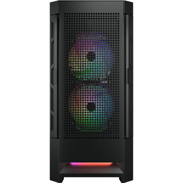 Carcasa Cougar Duoface RGB Black