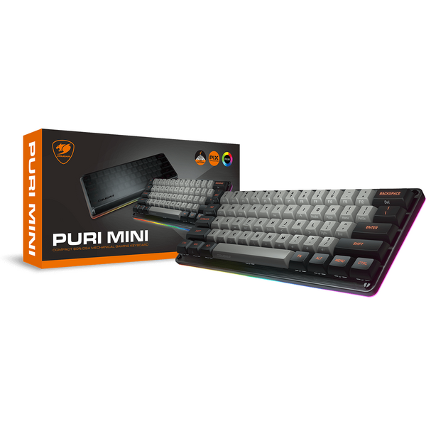 Tastatura gaming Cougar Puri Mini, USB, Black