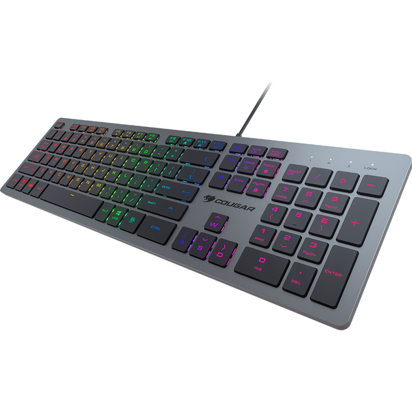 Tastatura gaming Cougar VANTAR AX, RGB LED, USB, Black