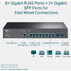 Switch TP-LINK SG3210 management L2+, 8 Porturi Gigabit, 2 x SFP Gigabit