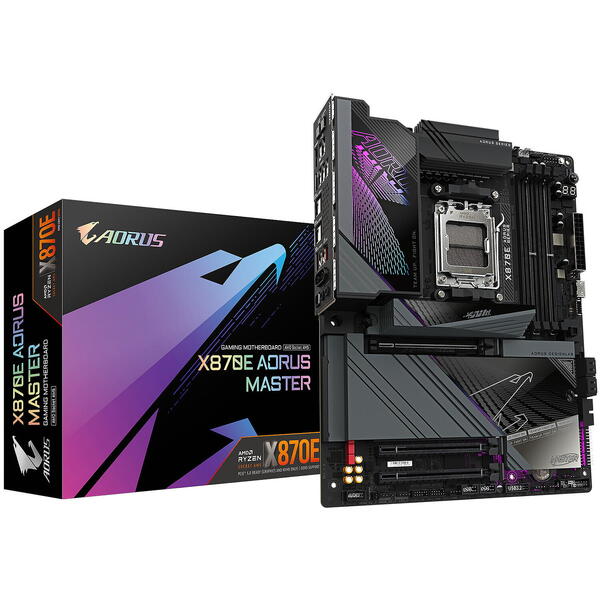 Placa de baza Gigabyte X870E AORUS MASTER Socket AM5