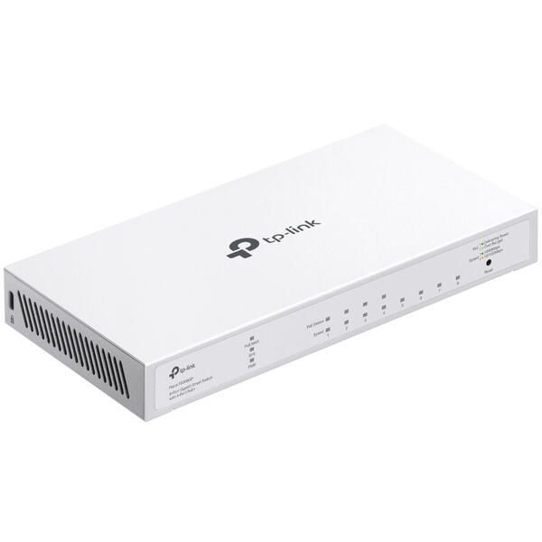 Switch TP-LINK FESTA FS308GP, 8 porturi Gigabit, 4 PoE+