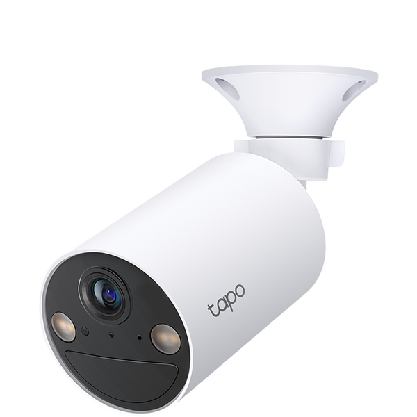 Camera IP TP-LINK Tapo C410 Exterior cu acumulatori, IP65,IR 15 m, Lentila fixa 3.17 mm, 3 Mpx 2K, Microfon