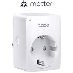 Tapo P100M Mini Mini priză Wi-Fi smart, compatibilă cu Matter