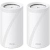 Router Wireless TP-LINK Deco BE85,Wi-Fi 7 BE19000 Tri-Band, 18656Mbps, 10 Gbps LAN, 2 pack