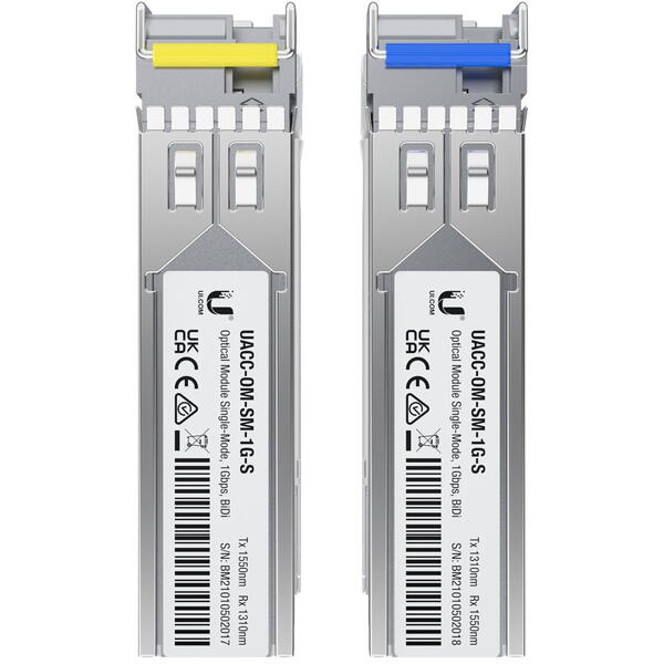 Modul SFP Ubiquiti UACC-OM-SM-1G-S-2, 2 pack