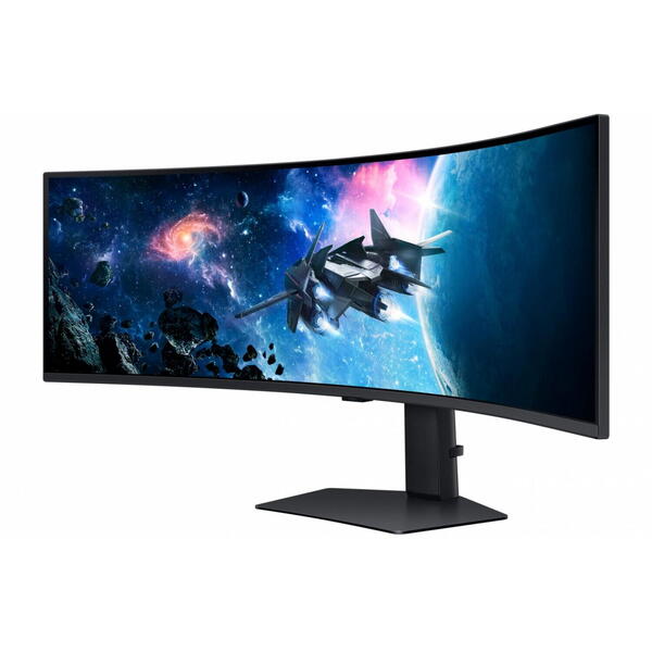 Monitor Gaming Samsung Odyssey G9 G95C LS49CG950EUXEN Curbat 49 inch DQHD VA 1 ms 240 Hz HDR