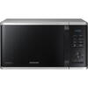 Cuptor cu microunde Samsung MG23K3515AS/OL 23 l, 800 W, Grill, EcoMode, 6 nivele de putere, Control digital, Argintiu/Negru