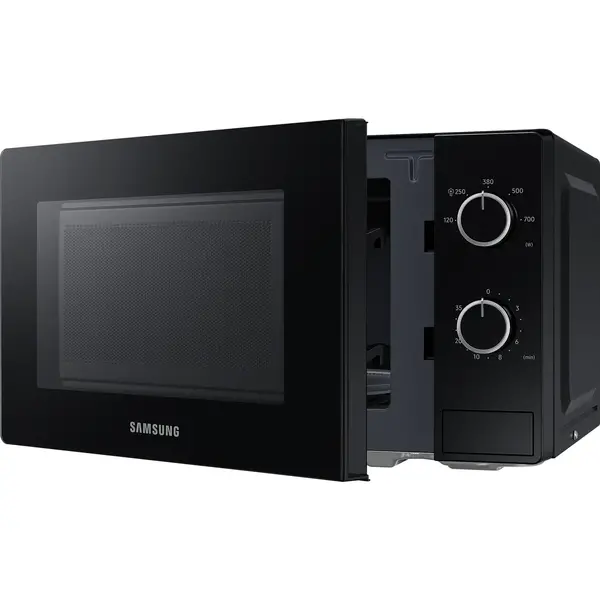 Cuptor cu microunde Samsung MS20A3010AL, 20 L, 700 W, 5 trepte de putere, mecanic, Negru