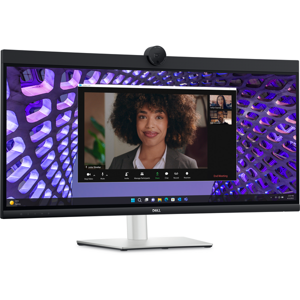 Monitor LED Dell P3424WEB Curbat 34 inch UWQHD IPS 5 ms 60 Hz Webcam USB-C