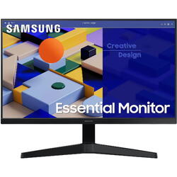 Monitor LED Samsung LS27C314EAUXEN 27 inch FHD IPS 5 ms 75 Hz Negru