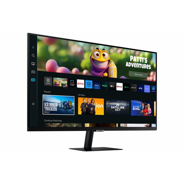 Monitor LED Samsung Smart M5 M50D LS27DM500EUXDU 27 inch FHD VA 4 ms 60 Hz HDR Negru