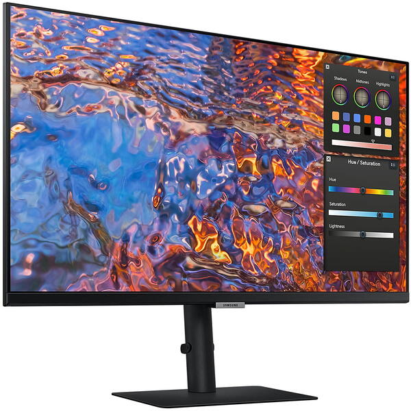 Monitor LED Samsung ViewFinity S8 LS32B800PXPXEN 32 inch UHD IPS 5 ms 60 Hz HDR USB-C, Negru