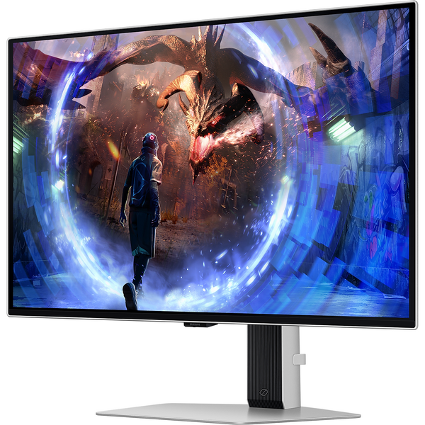 Monitor Gaming Samsung Odyssey G6 LS27DG602SUXEN 27 inch QHD QD-OLED 0.3 ms 360 Hz HDR Argintiu