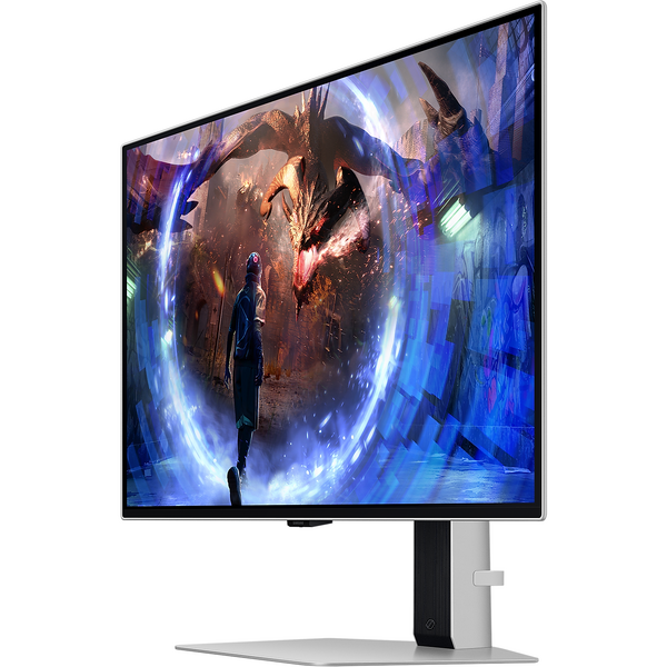 Monitor Gaming Samsung Odyssey G6 LS27DG602SUXEN 27 inch QHD QD-OLED 0.3 ms 360 Hz HDR Argintiu