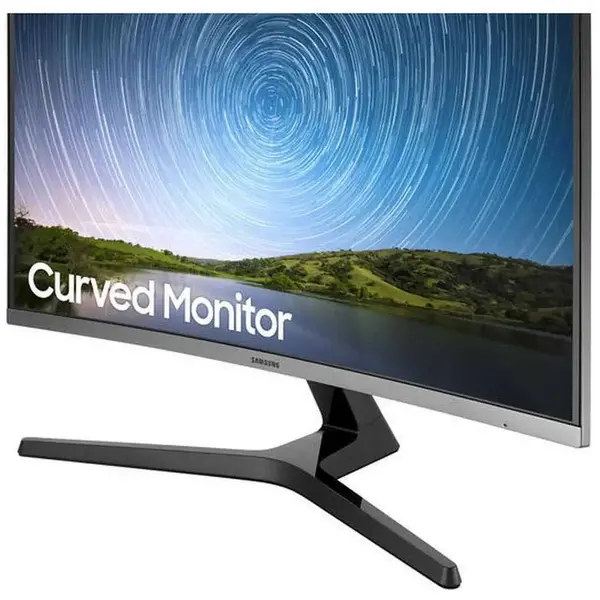 Monitor LED Samsung LC27R500FHPXEN 27 inch FHD VA 4 ms 60 Hz Curbat Negru-Argintiu