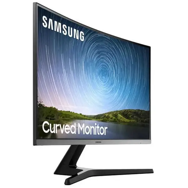 Monitor LED Samsung LC27R500FHPXEN 27 inch FHD VA 4 ms 60 Hz Curbat Negru-Argintiu