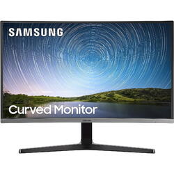 Monitor LED Samsung LC27R500FHPXEN 27 inch FHD VA 4 ms 60 Hz Curbat Negru-Argintiu