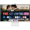 Monitor LED Samsung Smart M8 LS32DM801UUXDU 32 inch UHD VA 4 ms 60 Hz Webcam USB-C HDR Alb