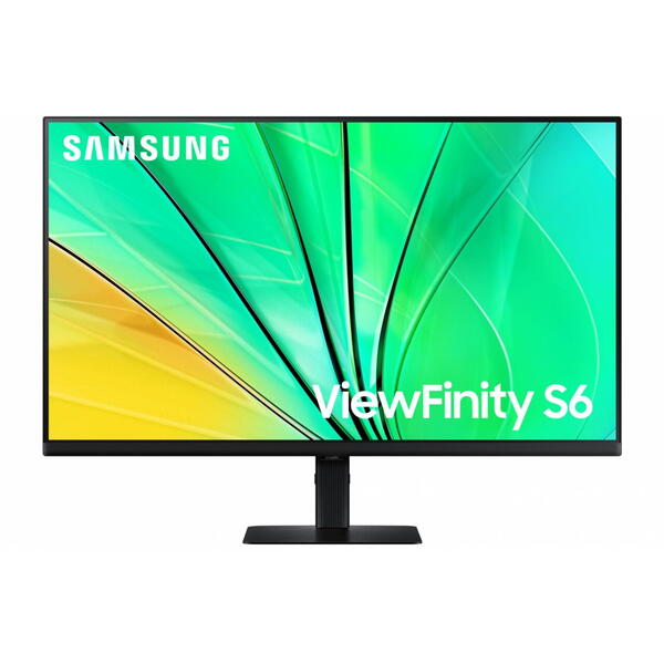 Monitor LED Samsung ViewFinity S6 LS32D600EAUXEN 32 inch QHD IPS 5 ms 100 Hz HDR Negru