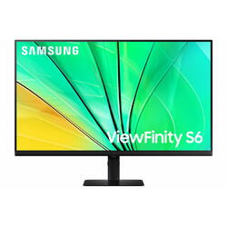 Monitor LED Samsung ViewFinity S6 LS32D600EAUXEN 32 inch QHD IPS 5 ms 100 Hz HDR Negru