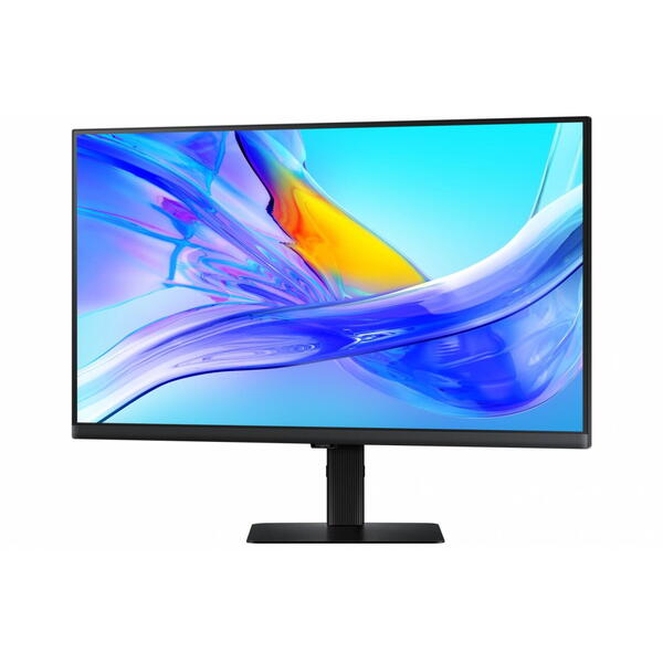 Monitor LED Samsung ViewFinity S8 S80UD LS27D800UAUXEN 27 inch UHD IPS 5 ms 60 Hz USB-C HDR Negru