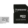 Transcend microSDXC 300S 128GB, Class 10, UHS-I U3, V30, A1 + Adaptor SD