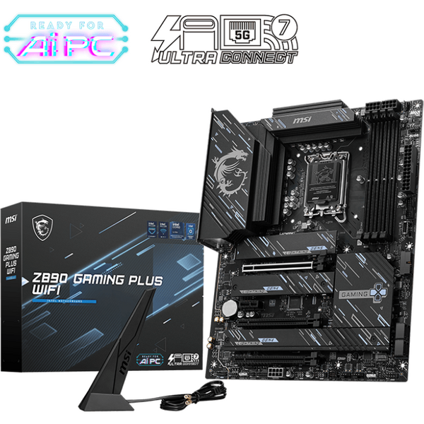 Placa de baza MSI Z890 GAMING PLUS WIFI Socket 1851